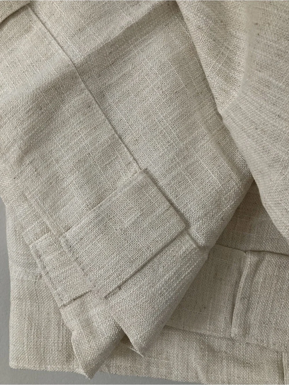 Lauren Ralph Lauren Neutral Linen-Texture Curtain Panel